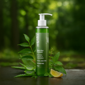 Selphira Neem Aloe Face Wash | With Aloe Vera, Neem, Tulsi & Lemon Extracts | 100ml