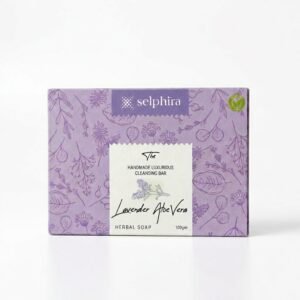 Selphira Lavender Aloe Vera Herbal Cleansing Bar