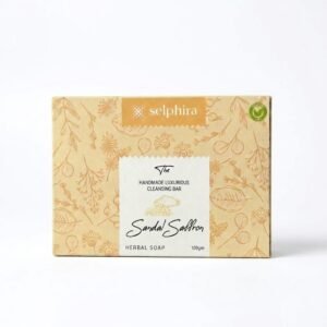 Selphira Sandal & Saffron Ayurvedic Cleansing Bar