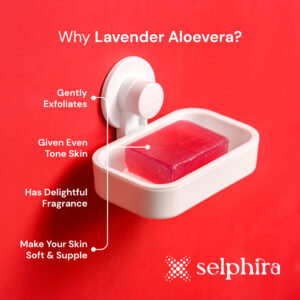 Lavender Aloe Vera Herbal Cleansing Bar - Image 4