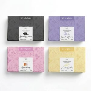 Selphira Ayurvedic Cleansing Bar - Pack of 4 Soap