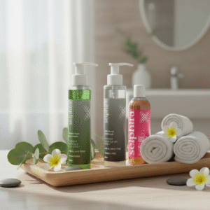 Three-Product Combo: Neem Aloe Facewash, Anti Acne Facewash & Shampoo