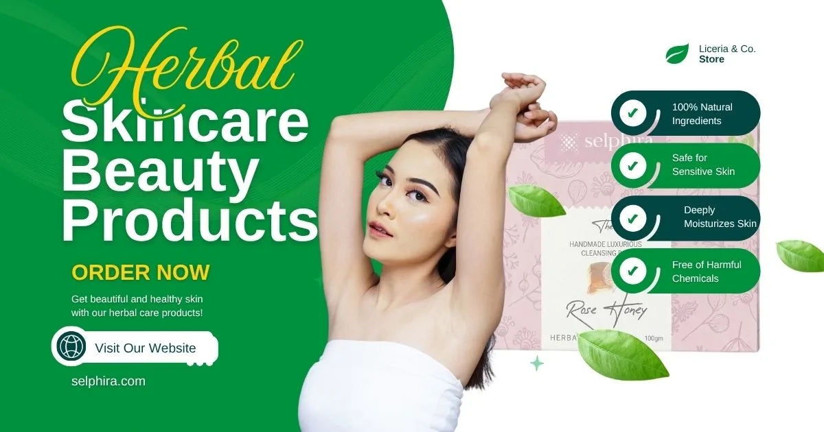Benefits of herbal skincare products with natural ingredients like aloe vera, neem, turmeric, and rose for healthy glowing ski