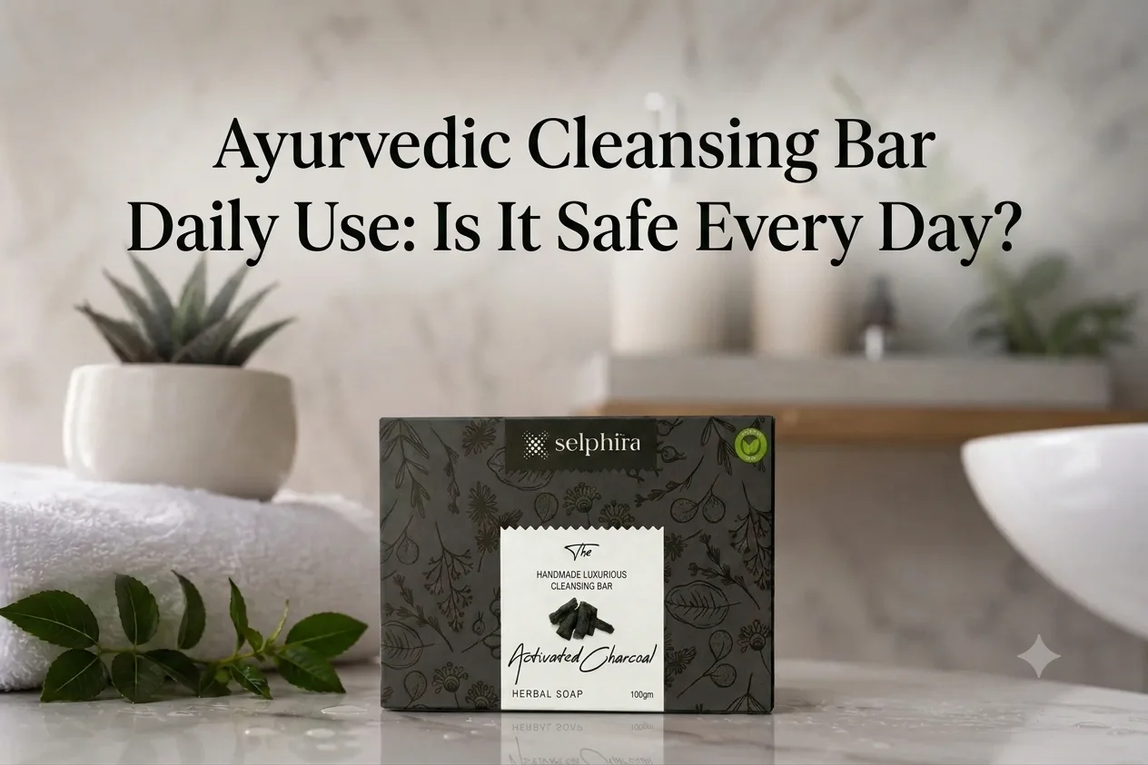 Ayurvedic Cleansing Bar Daily Use for healthy and glowing skin