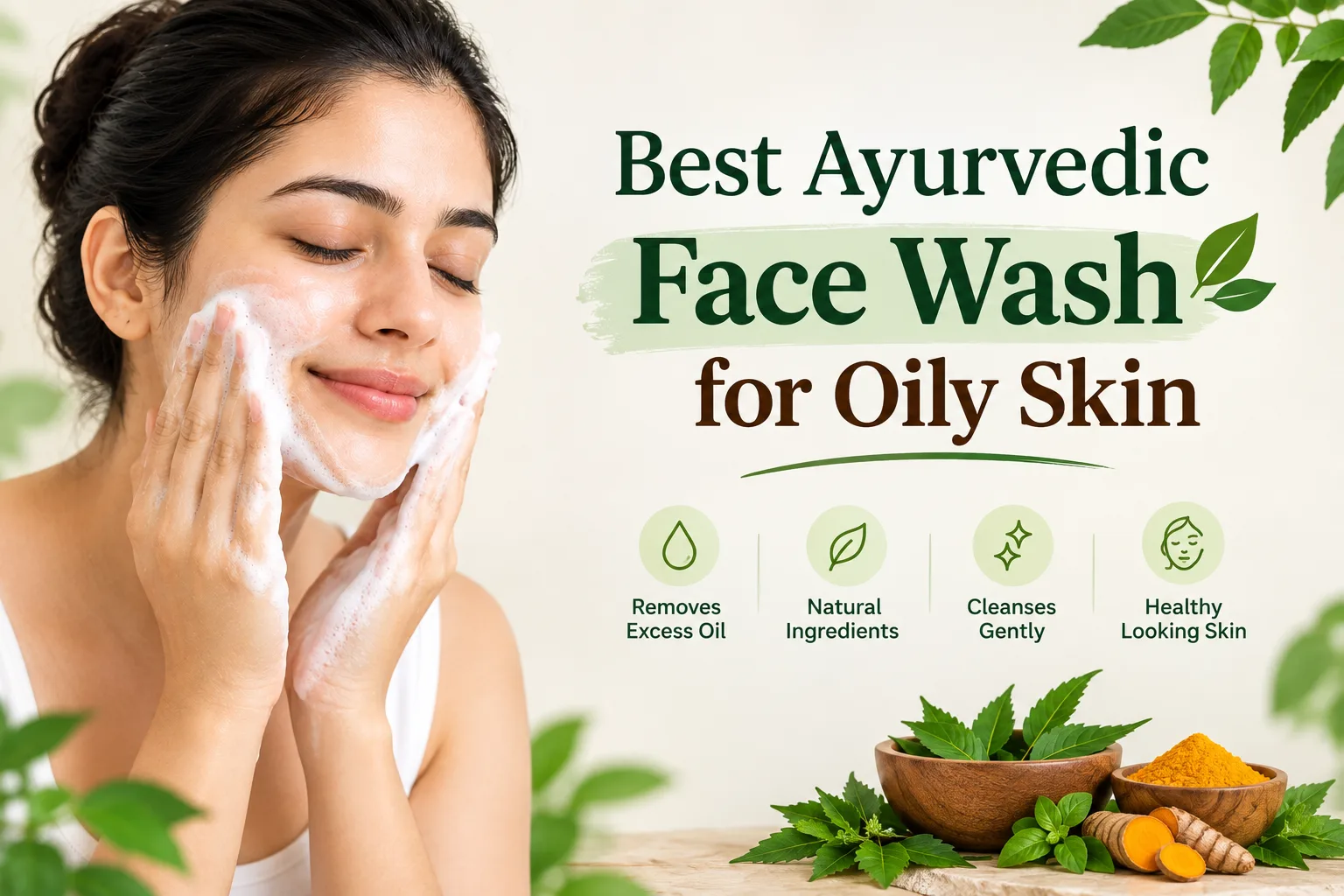 Ayurvedic Face Wash for Oily Skin